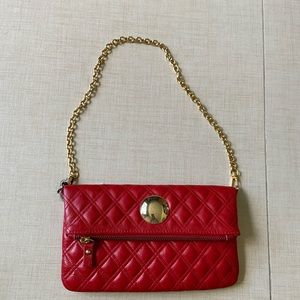 Red wallet purse